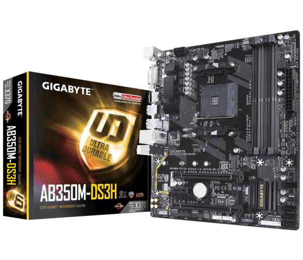 Gigabyte GA-AB350M-DS3H - 417715 - zdjęcie